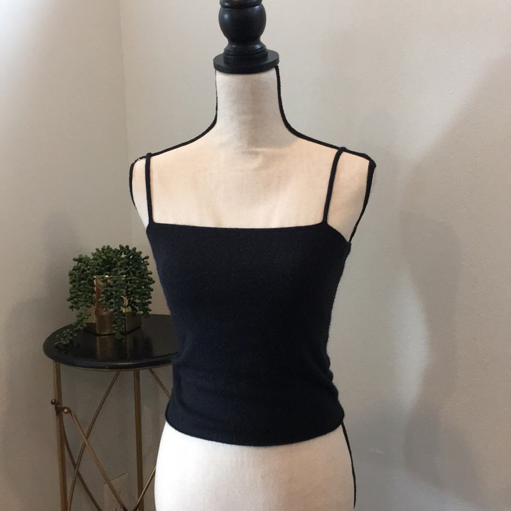 Esprit Knit Cozy Cropped Cami Wool